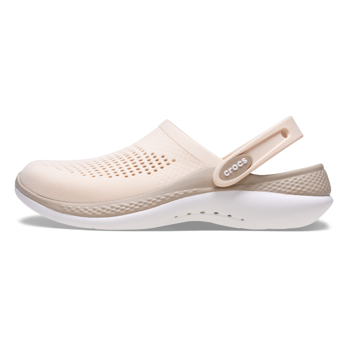 Saboti Crocs LiteRide 360 Clog Bej - Dew - poza 2