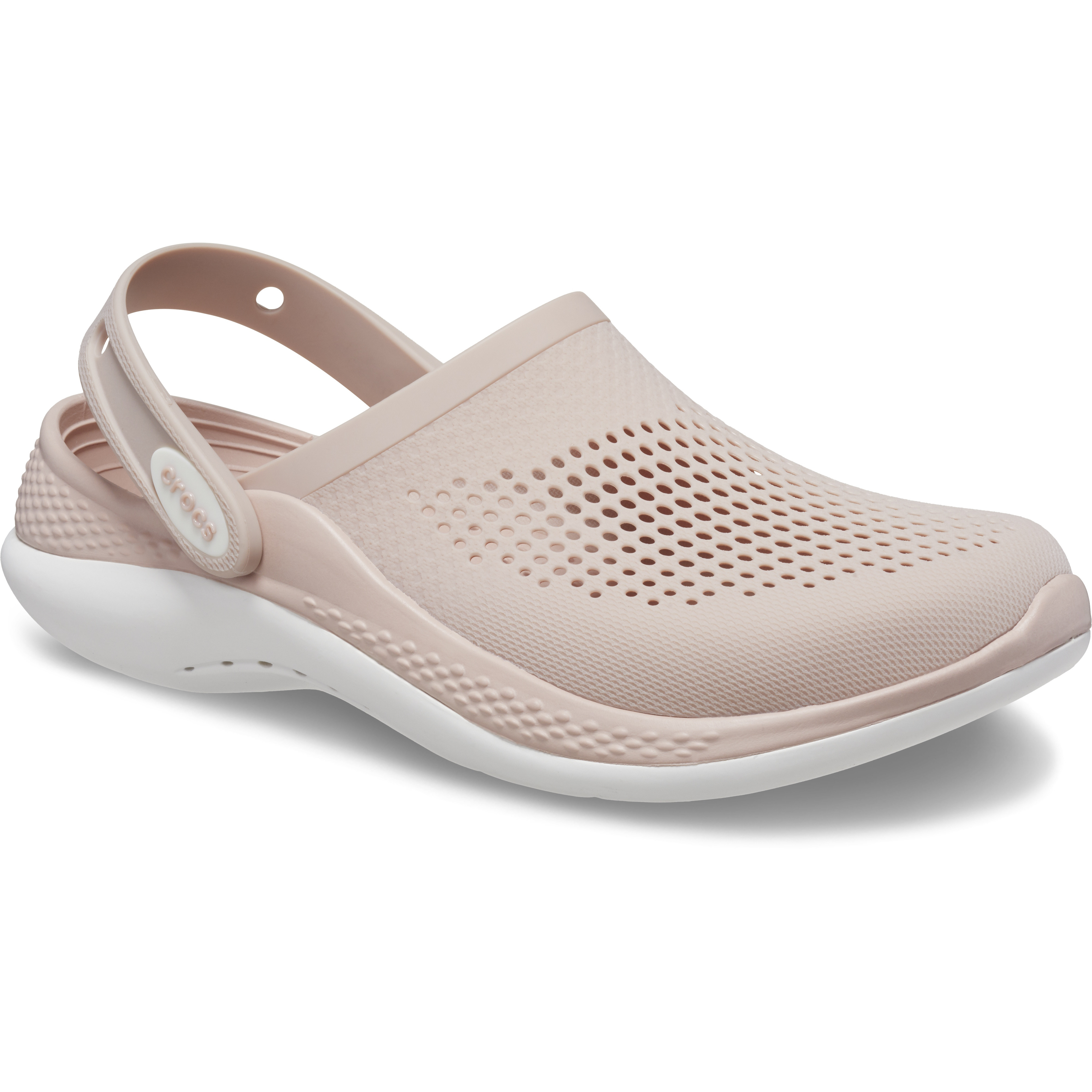Saboti Crocs LiteRide 360 Clog Roz - Pink Clay/White - poza 2
