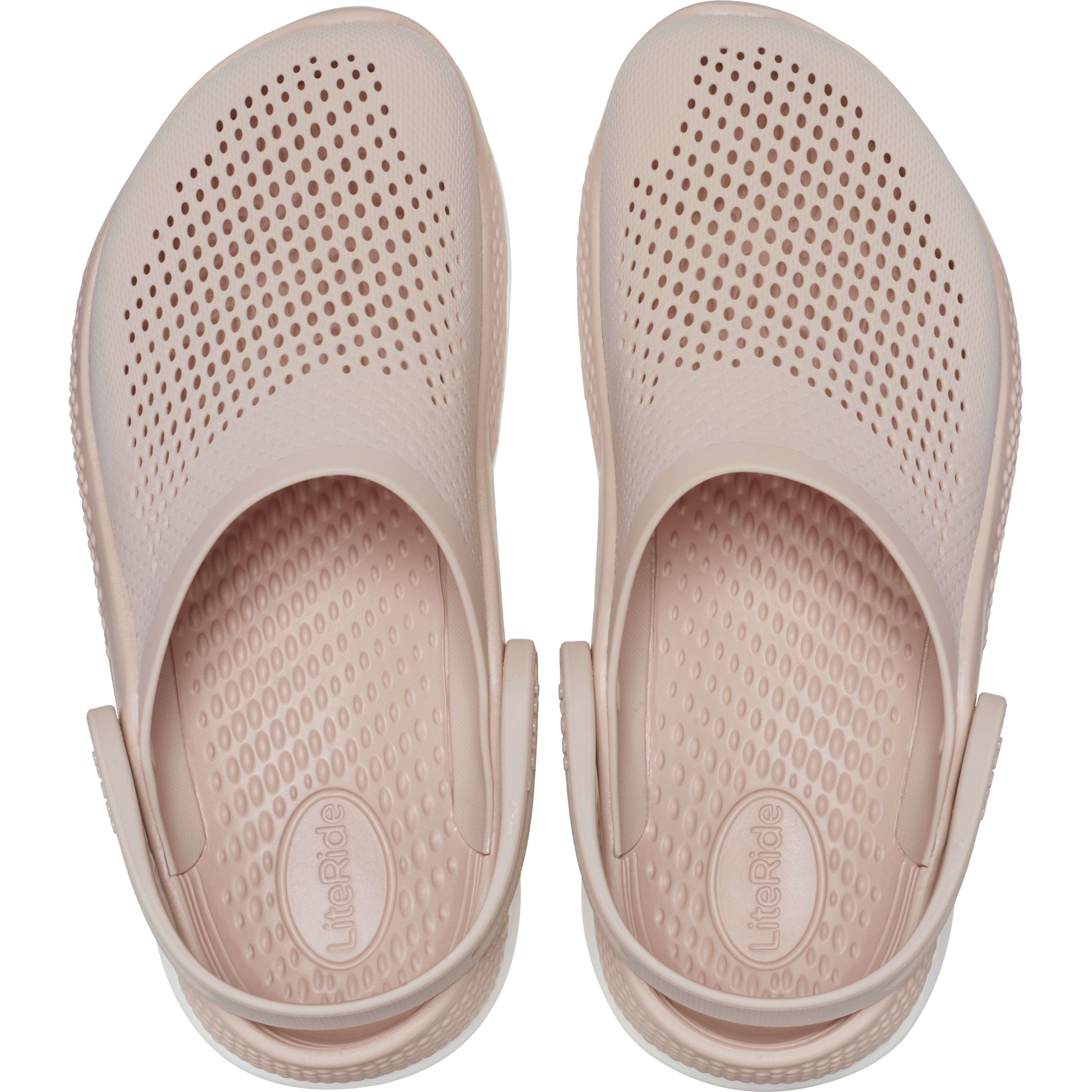 Saboti Crocs LiteRide 360 Clog Roz - Pink Clay/White - poza 4
