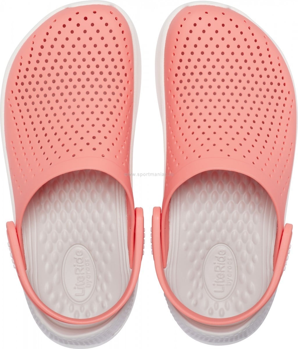 Saboti Crocs LiteRide Clog Roz - Fresco - poza 2