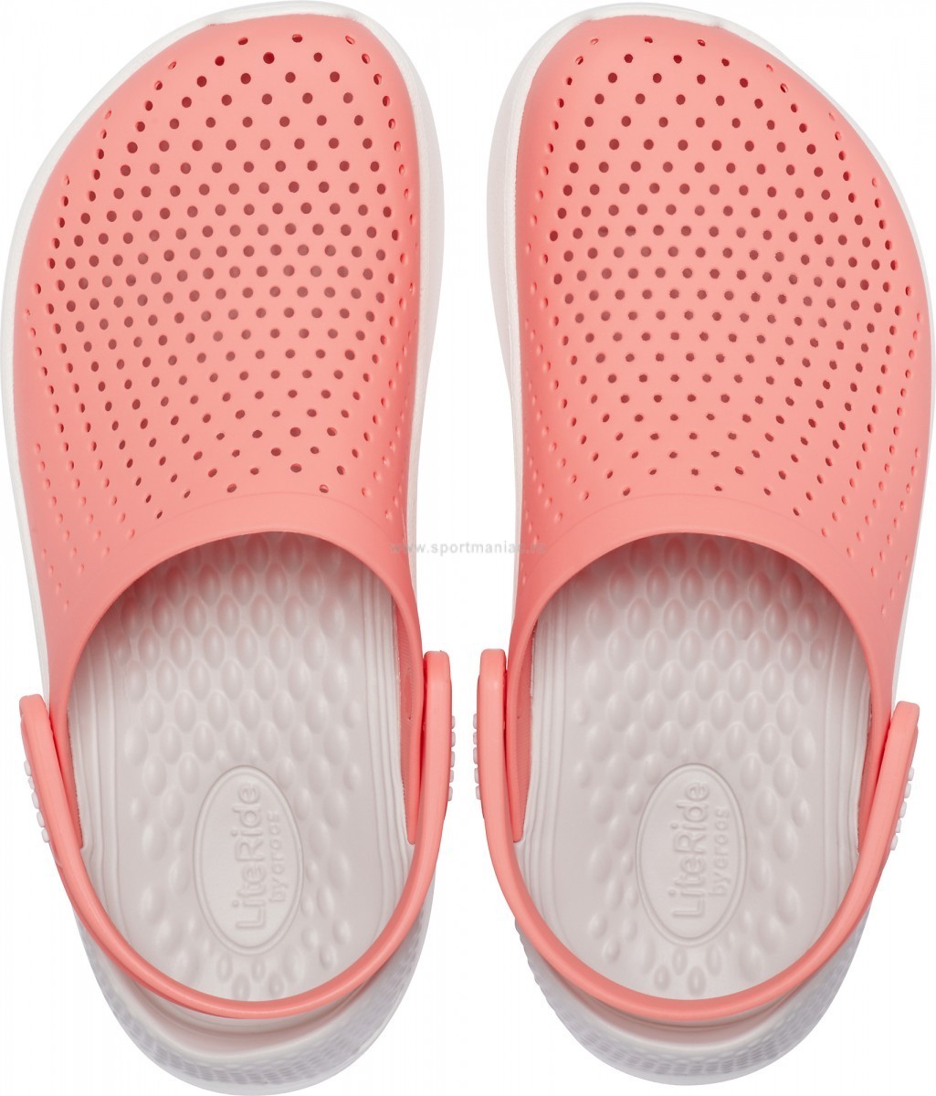 Saboti Crocs LiteRide Clog Roz - Fresco - poza 2