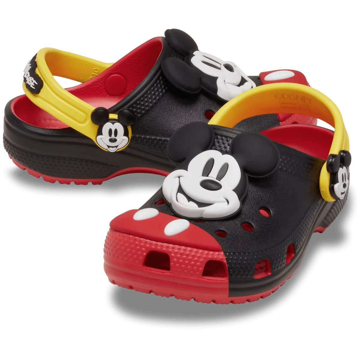 Saboti Crocs Mickey Mouse Classic Clog Kids Multicolor - Multi - poza 4