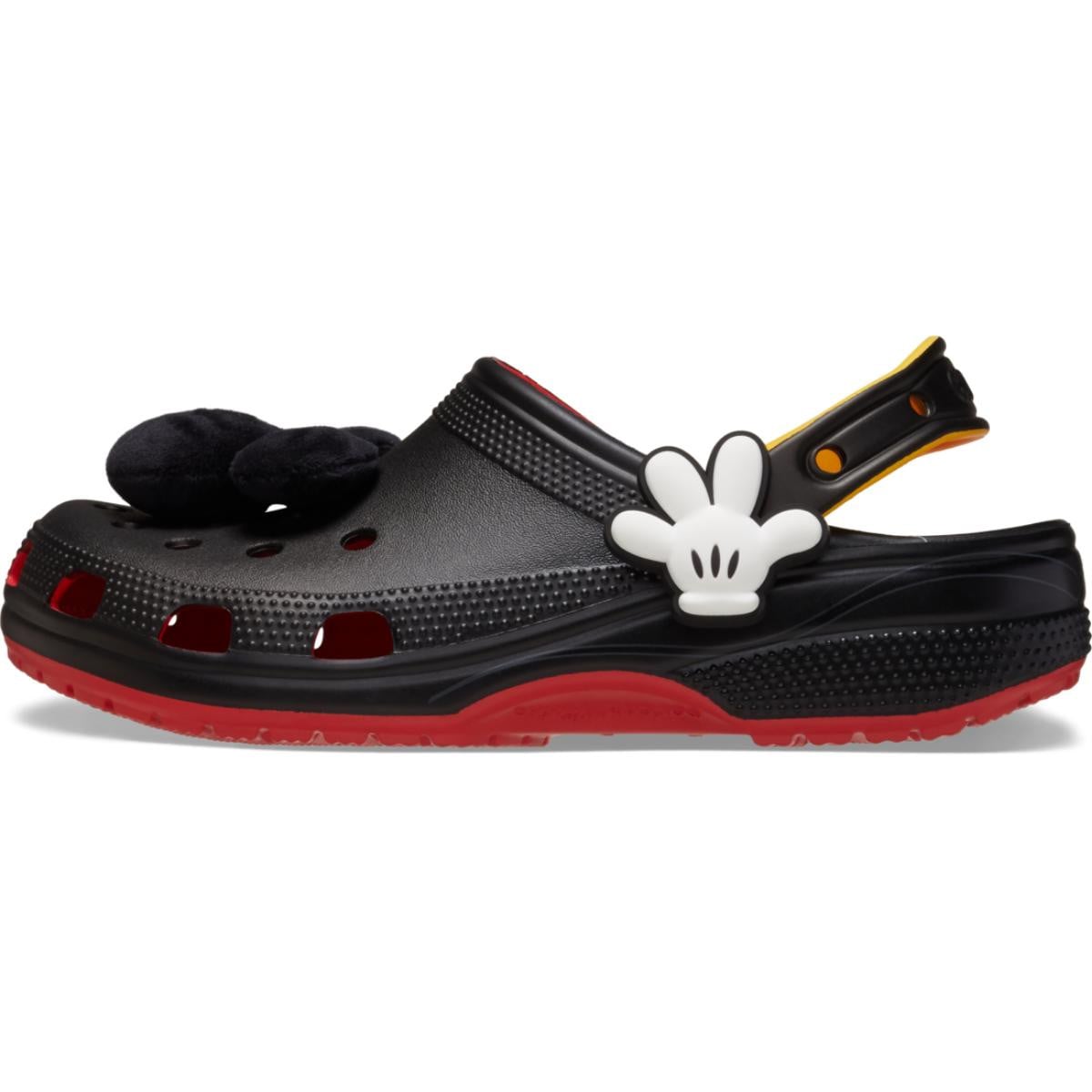 Saboti Crocs Mickey Mouse Classic Clog Rosu - Flame - poza 3