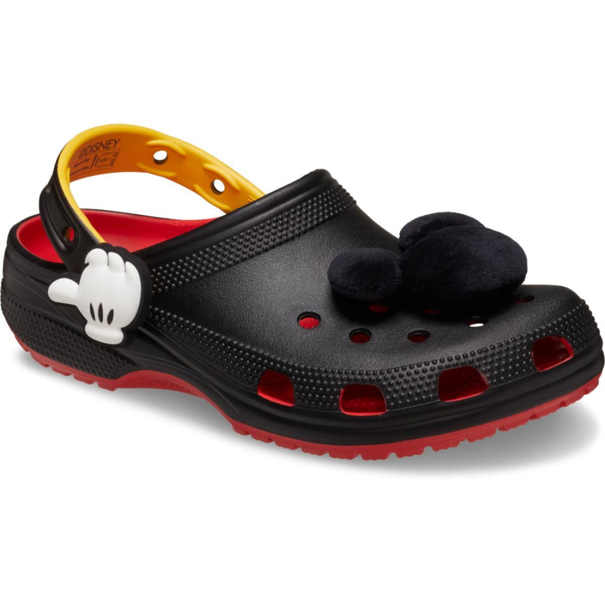 Saboti Crocs Mickey Mouse Classic Clog Rosu - Flame - poza 2