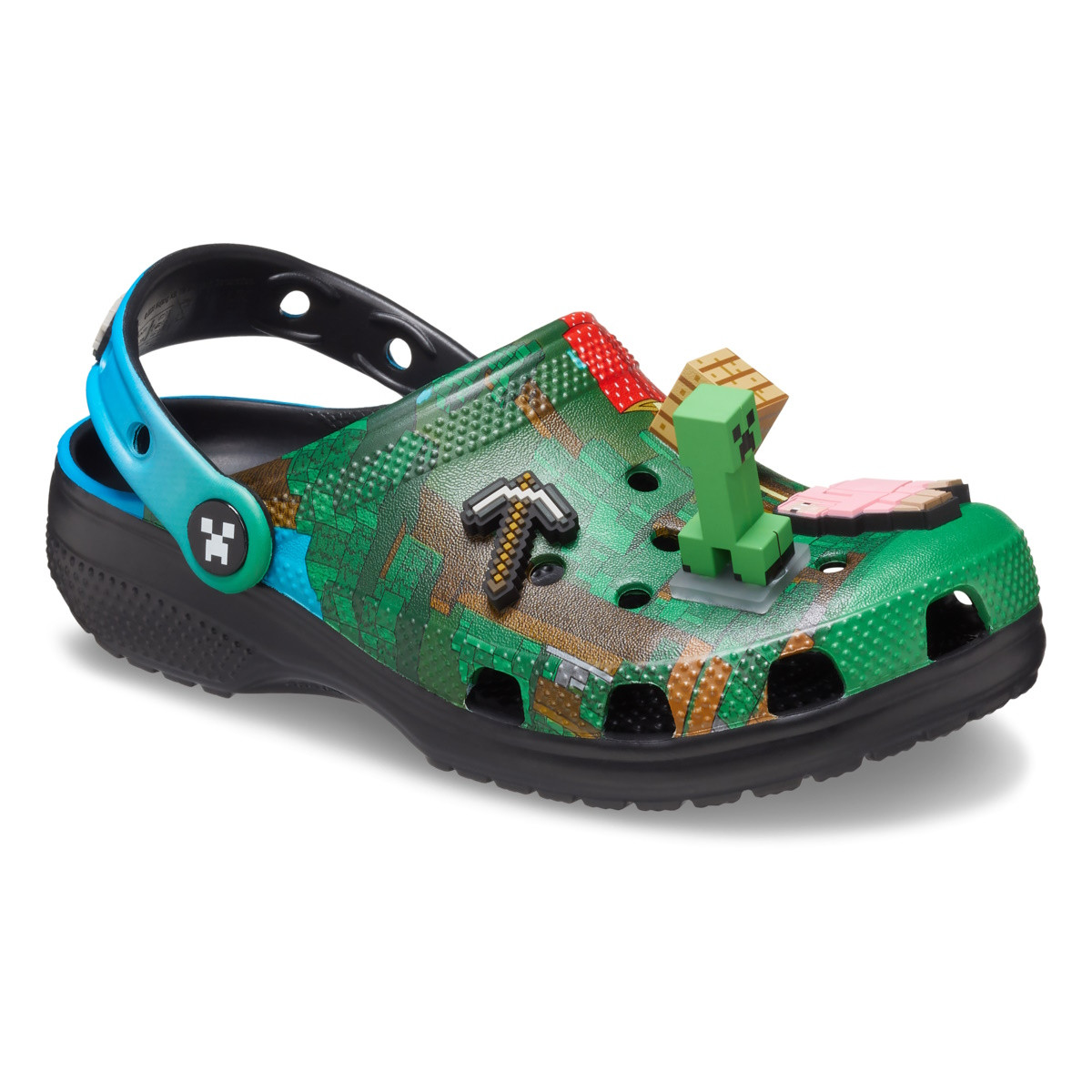 Saboti Crocs Minecraft Clog Kids Multicolor - Multi - poza 3