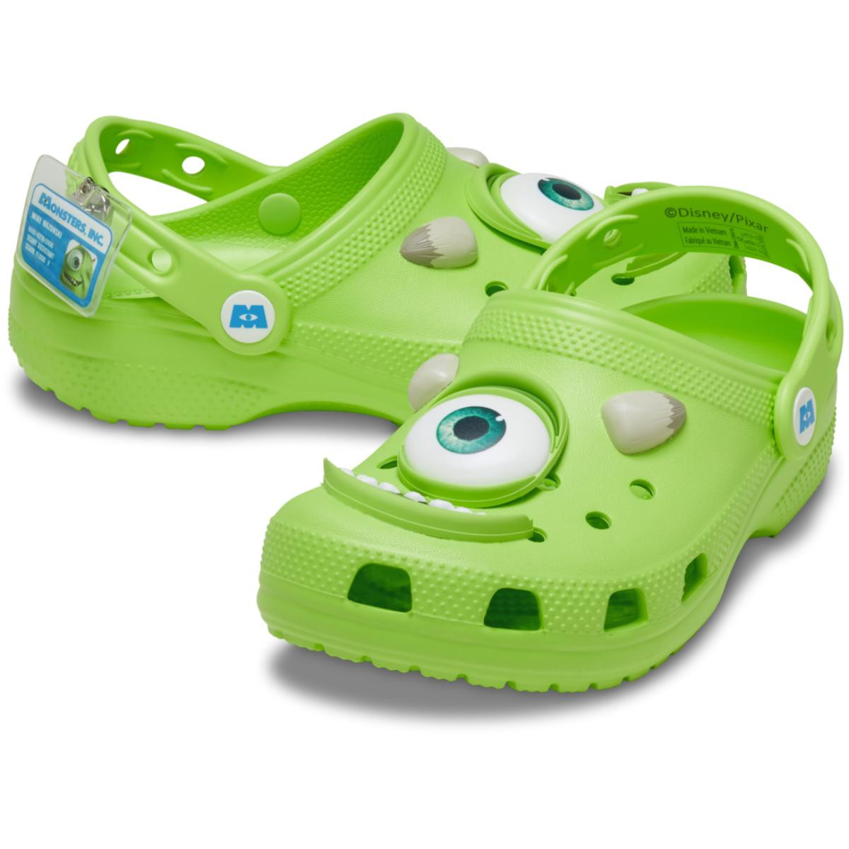 Saboti Crocs Monsters Inc Mike Classic Clog Kids Multicolor - Multi - poza 2