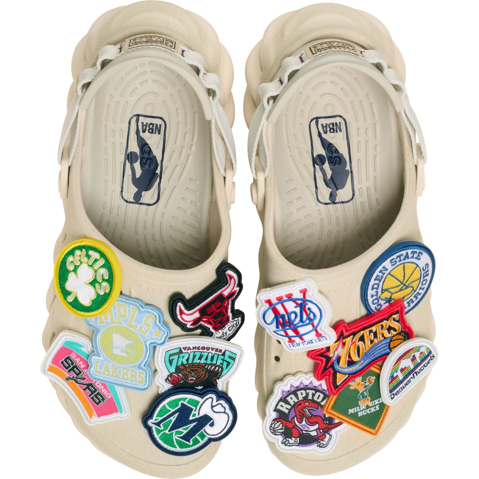 Saboti Crocs NBA Echo Clog Multicolor - Multi - poza 5