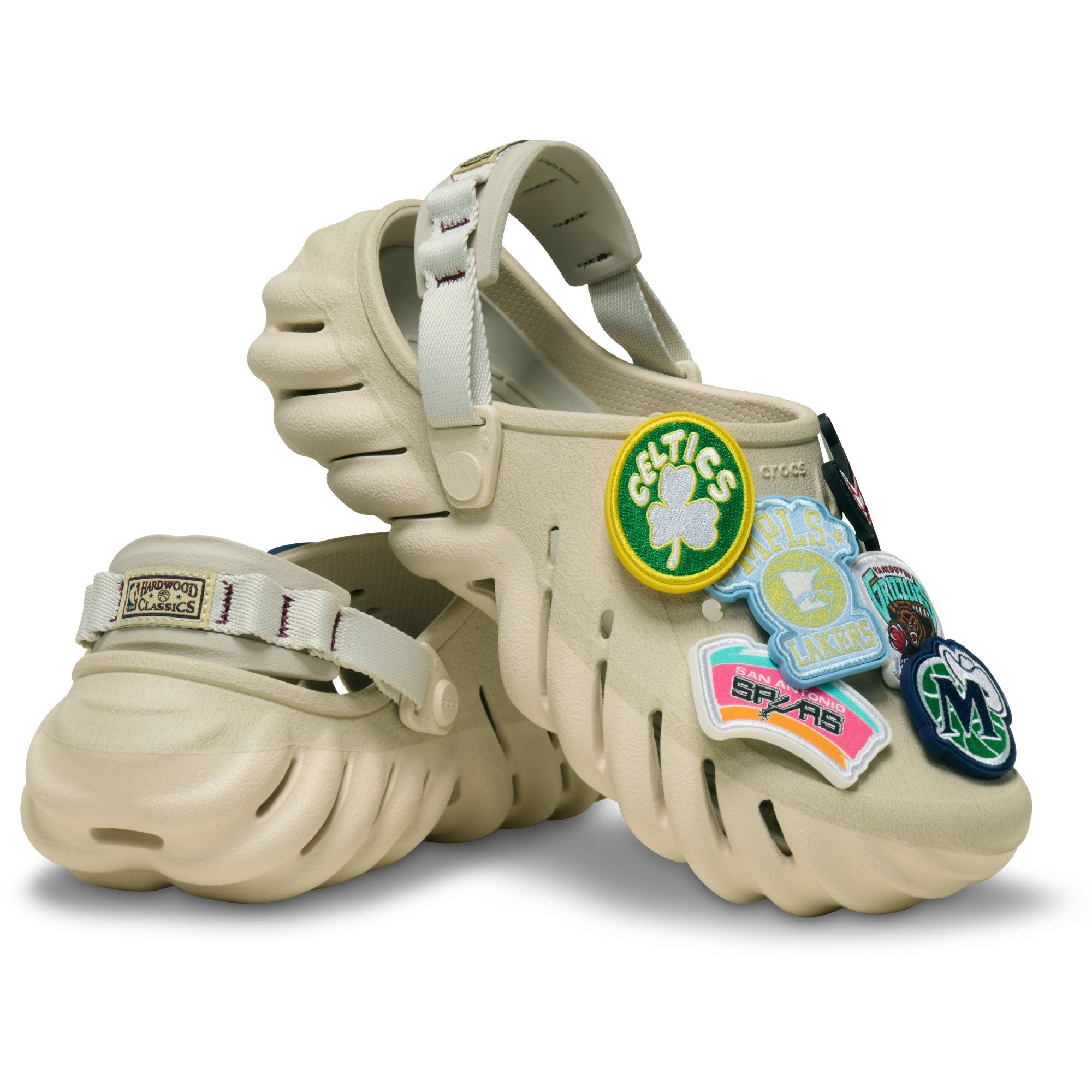 Saboti Crocs NBA Echo Clog Multicolor - Multi - poza 1