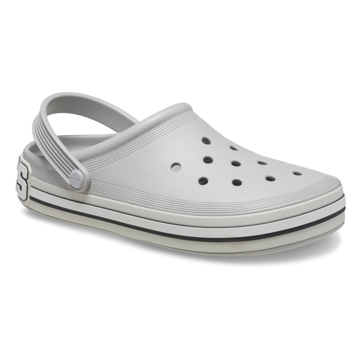 Saboti Crocs Off Court Logo Clog Gri - Atmosphere - poza 2