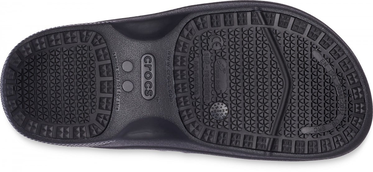 Saboți Crocs On The Clock LiteRide Slip-On Negru - Black - poza 4