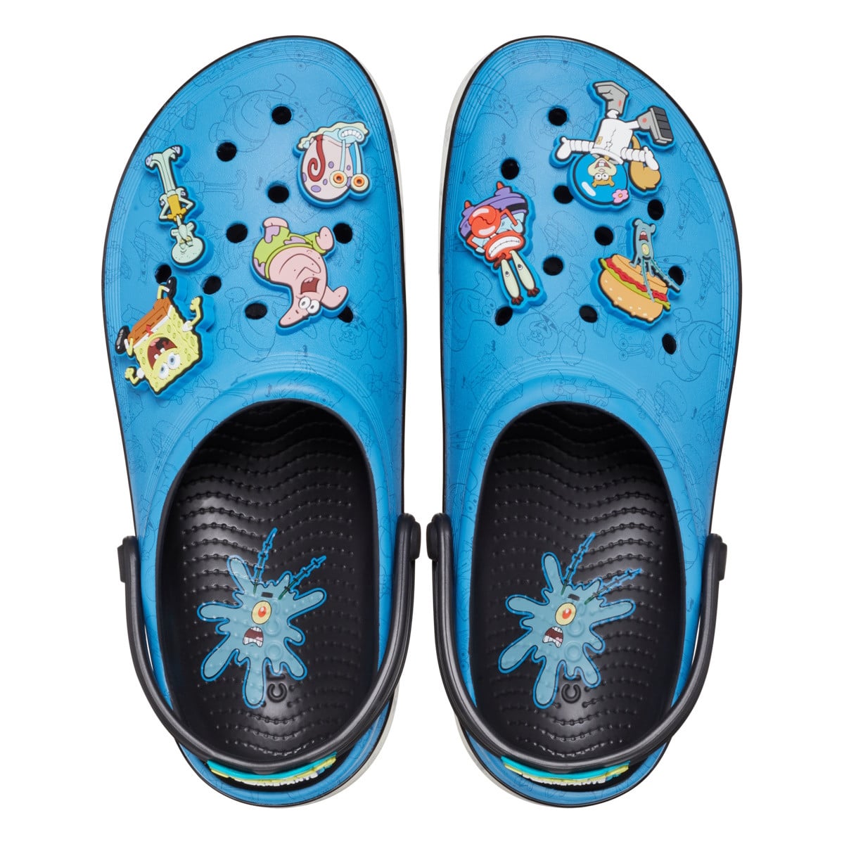 Saboti Crocs Spongebob Multi Off Court Clog Negru - Black - poza 1