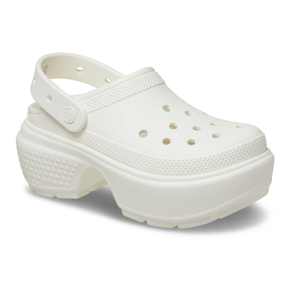 Saboti Crocs Stomp Clog Alb - Chalk - poza 2