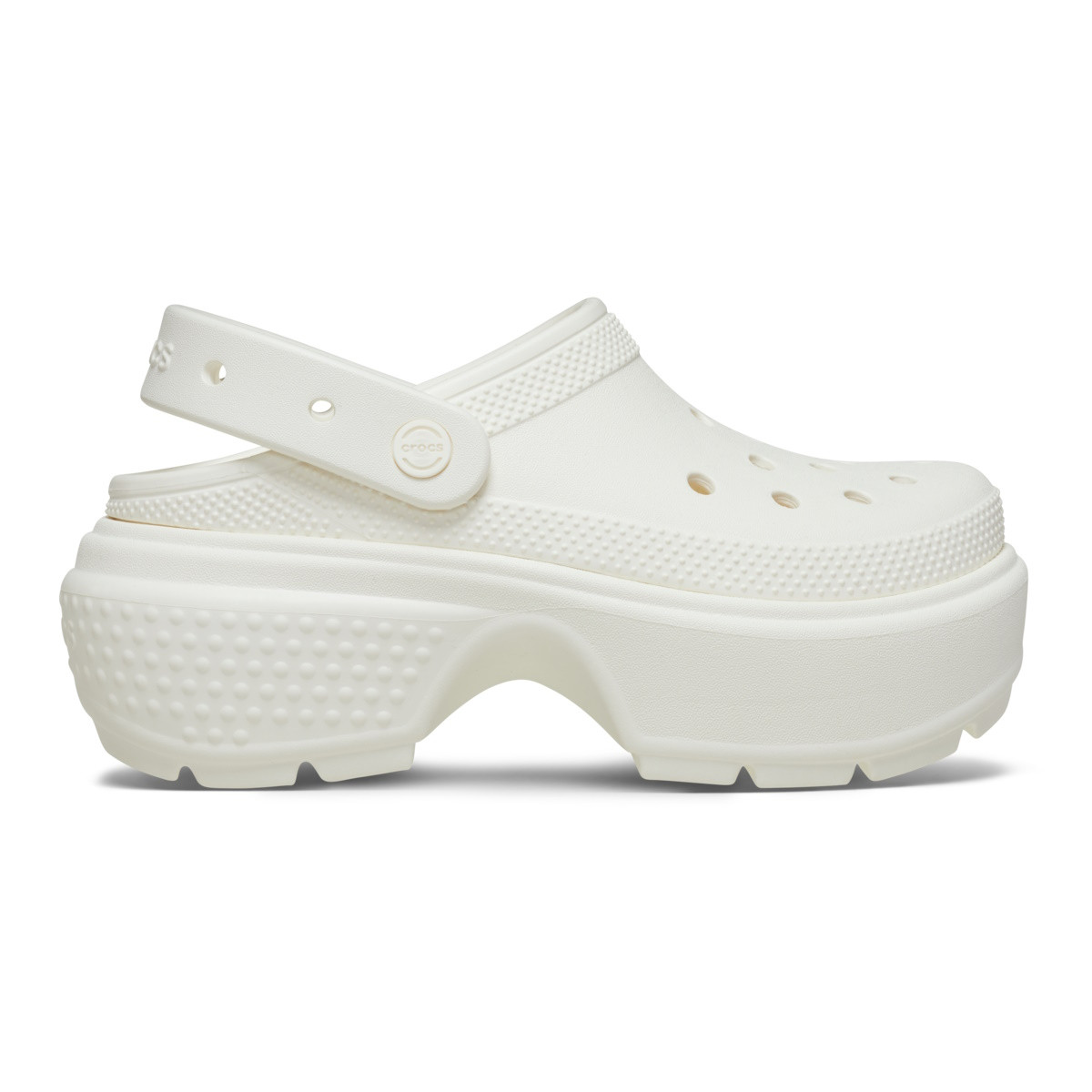 Saboti Crocs Stomp Clog Alb - Chalk - poza 1