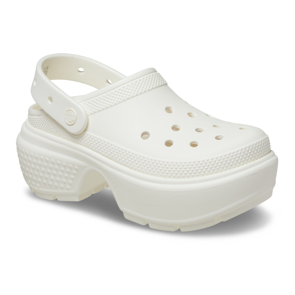 Saboti Crocs Stomp Clog Alb - Chalk - poza 2