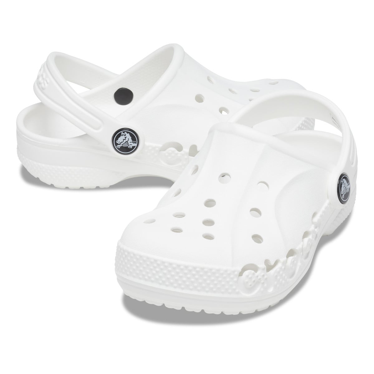 Saboți Crocs Toddler Baya Clog Alb - White - poza 4
