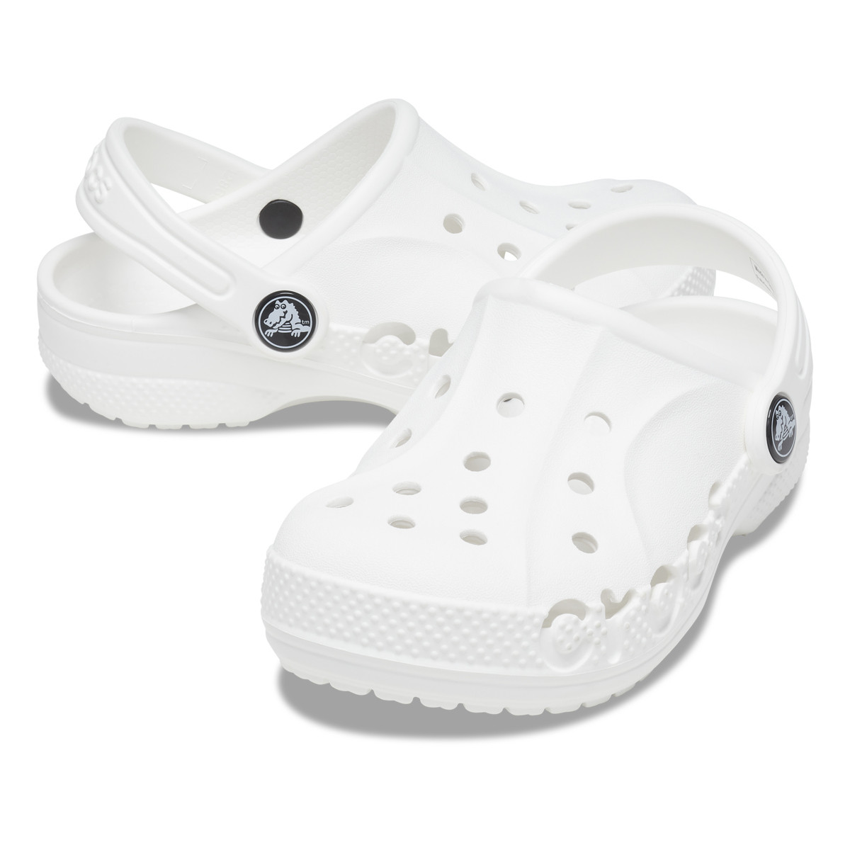Saboți Crocs Toddler Baya Clog Alb - White - poza 4