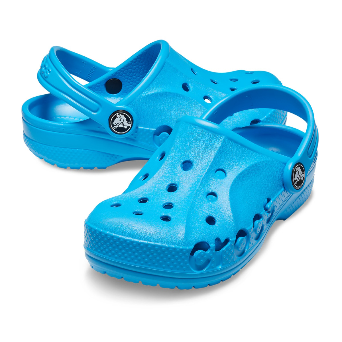 Saboți Crocs Toddler Baya Clog Albastru - Ocean - poza 4