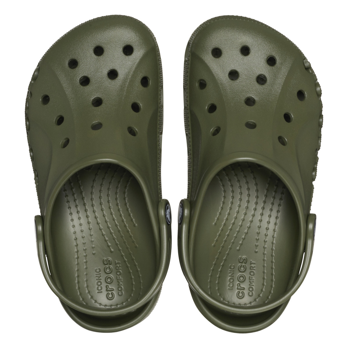 Saboți Crocs Toddler Baya Clog Verde - Army Green - poza 5