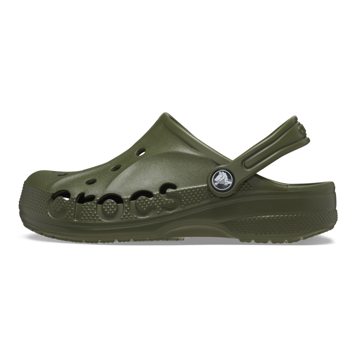 Saboți Crocs Toddler Baya Clog Verde - Army Green - poza 3