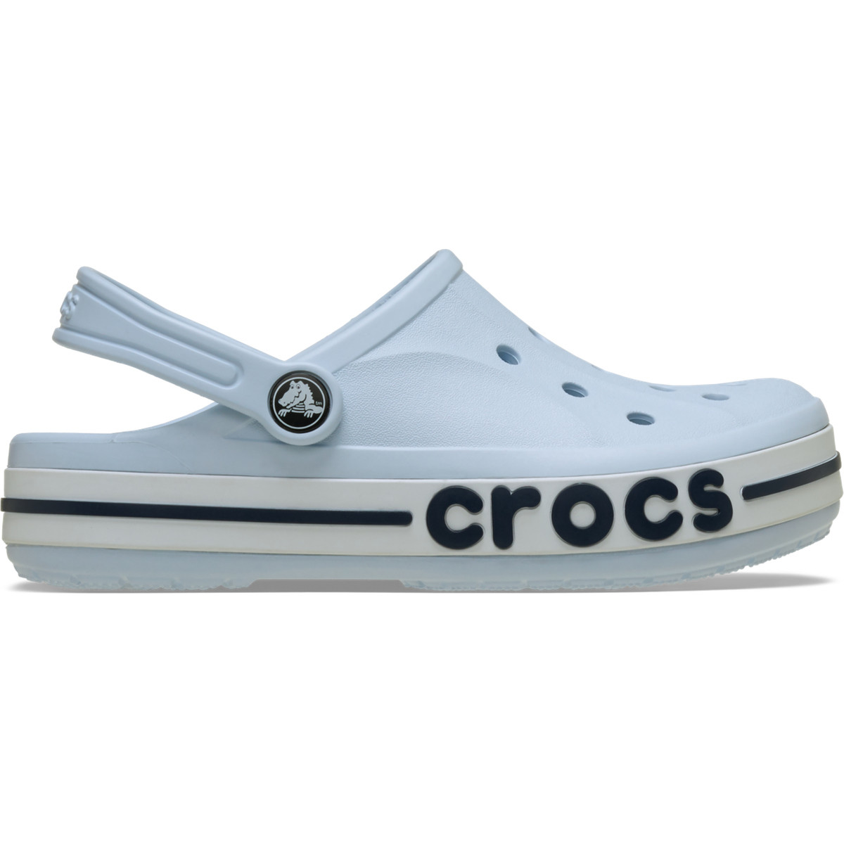 Saboti Crocs Toddler Bayaband Clog Albastru - Mineral Blue