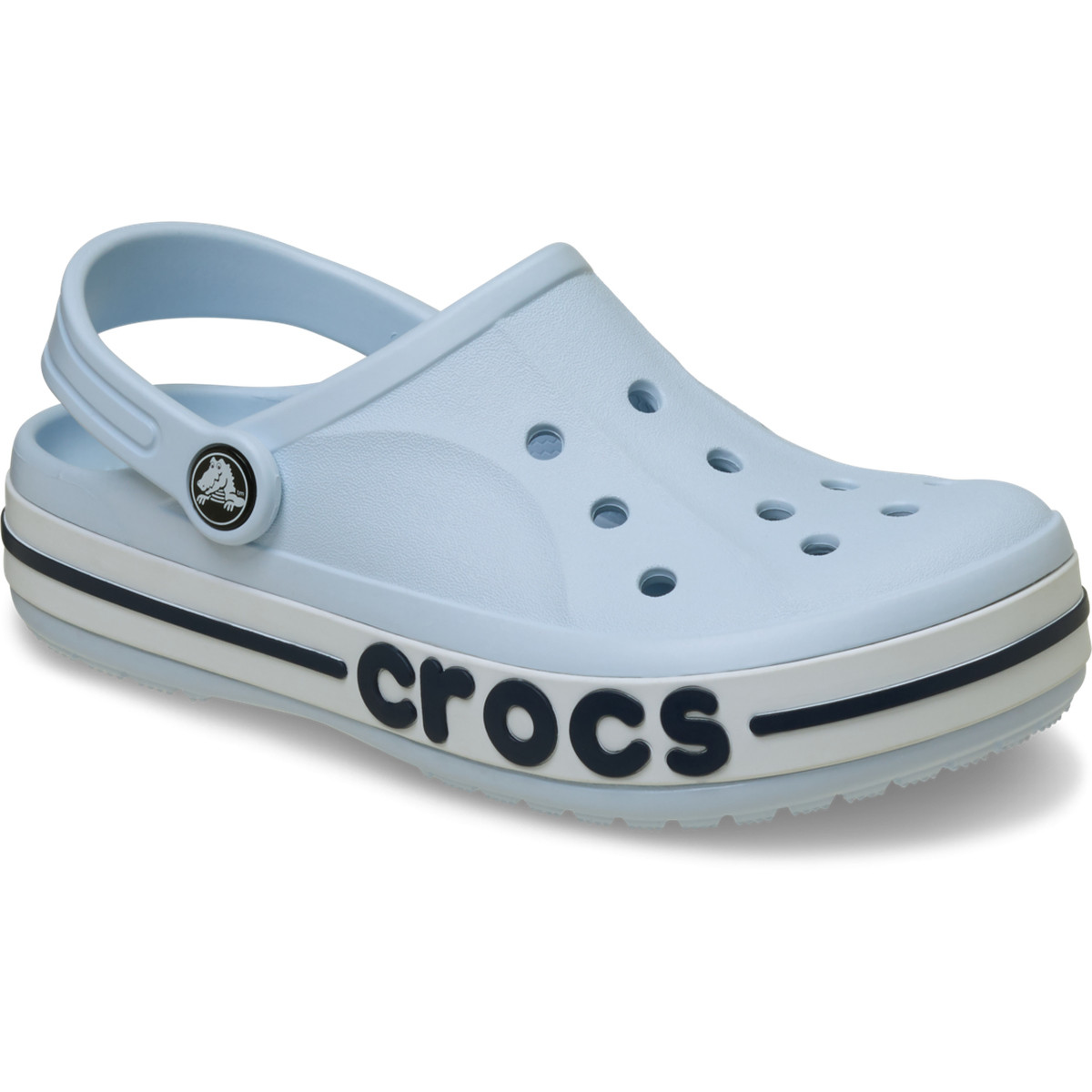 Saboti Crocs Toddler Bayaband Clog Albastru - Mineral Blue - poza 2