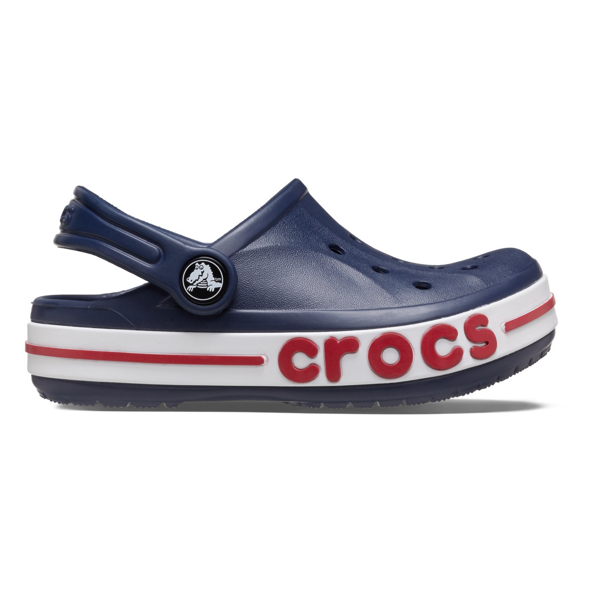 Saboti Crocs Toddler Bayaband Clog Albastru - Navy - poza 1