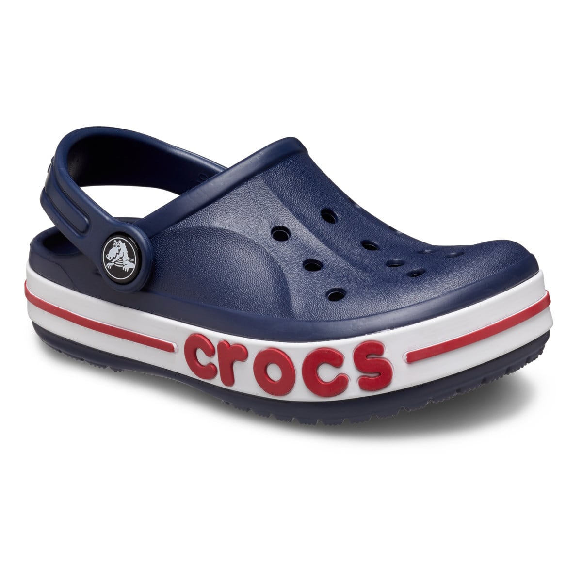 Saboti Crocs Toddler Bayaband Clog Albastru - Navy - poza 2