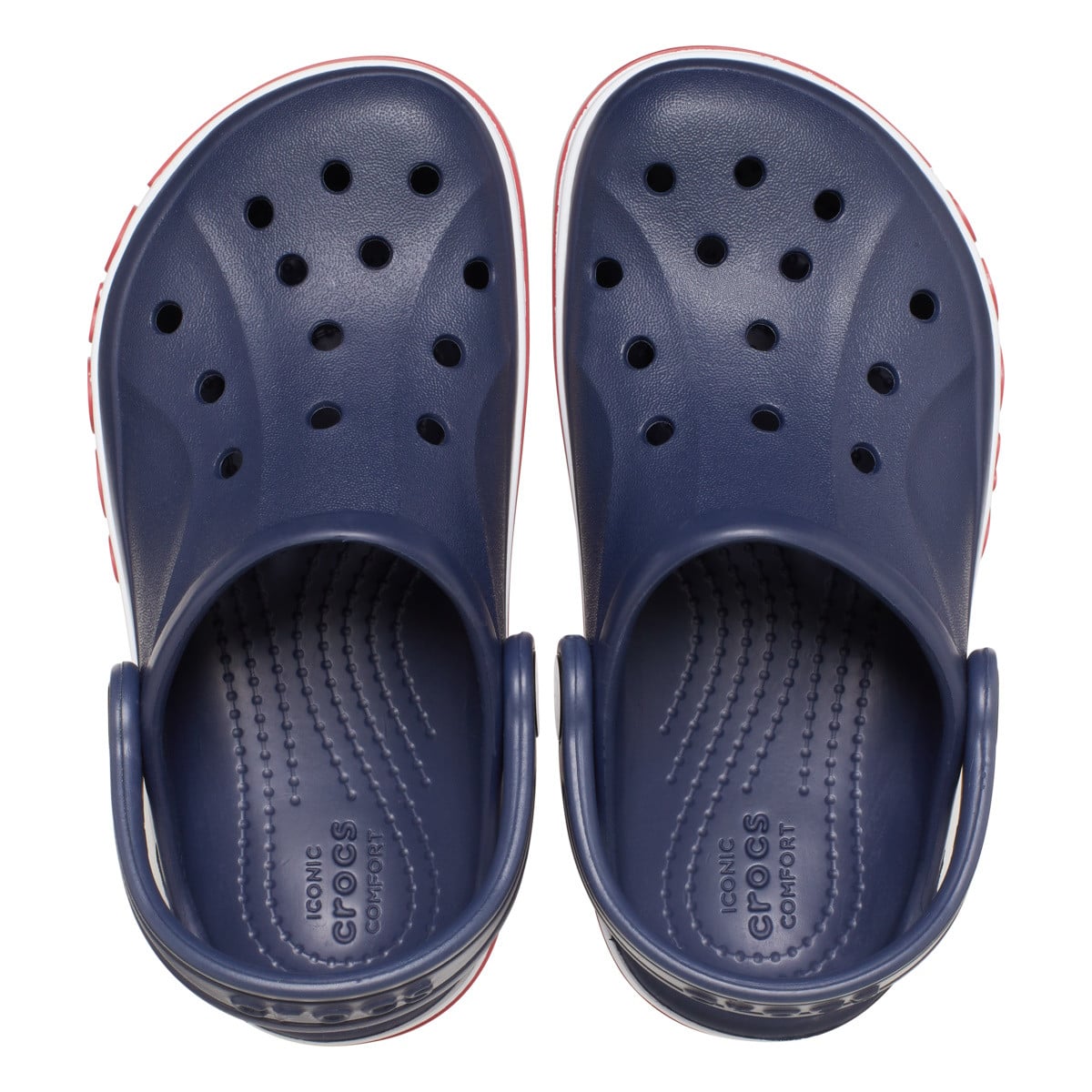Saboti Crocs Toddler Bayaband Clog Albastru - Navy - poza 5