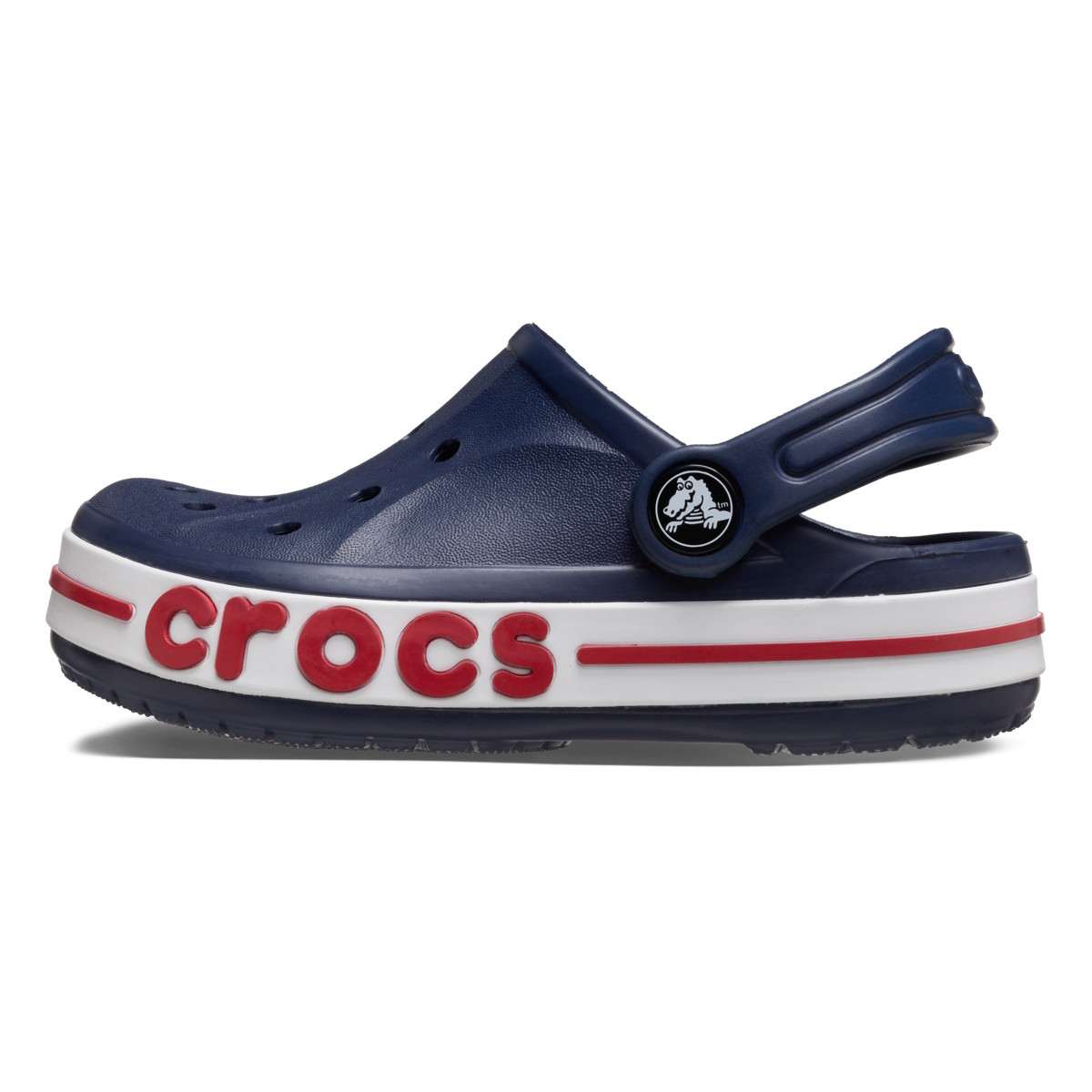 Saboti Crocs Toddler Bayaband Clog Albastru - Navy - poza 3