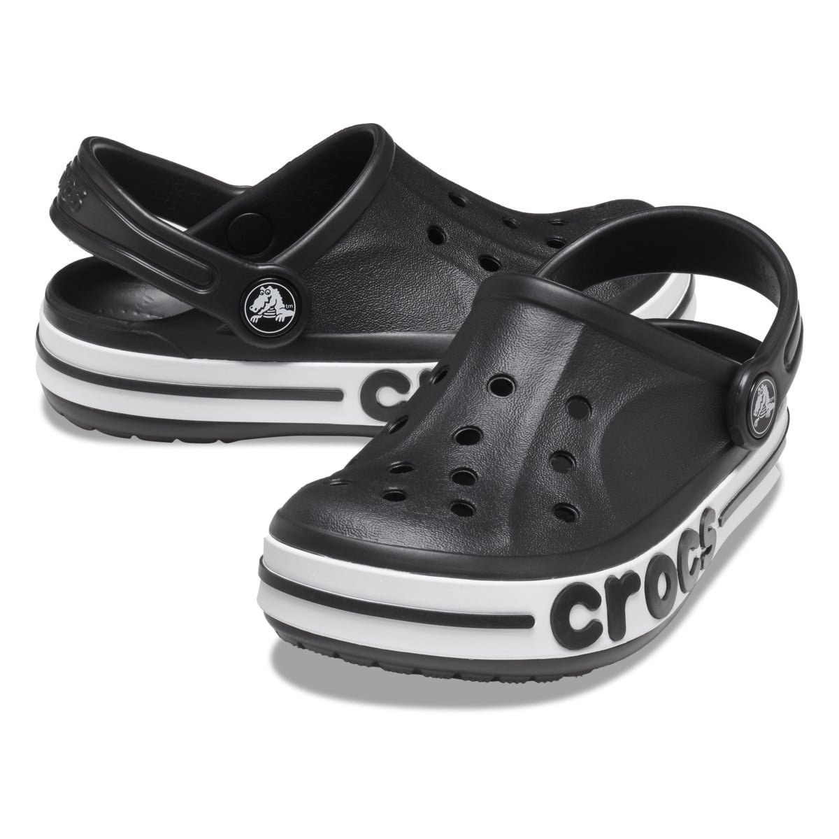 Saboti Crocs Toddler Bayaband Clog Negru - Black - poza 4