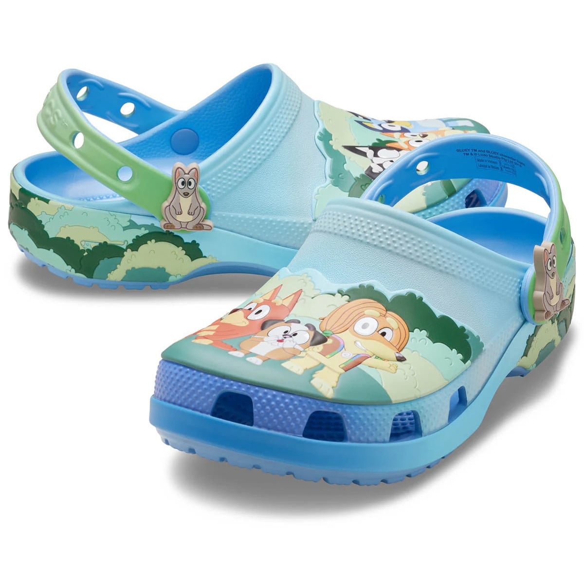 Saboti Crocs Toddler Bluey Multi Classic Clog Multicolor - Multi - poza 4
