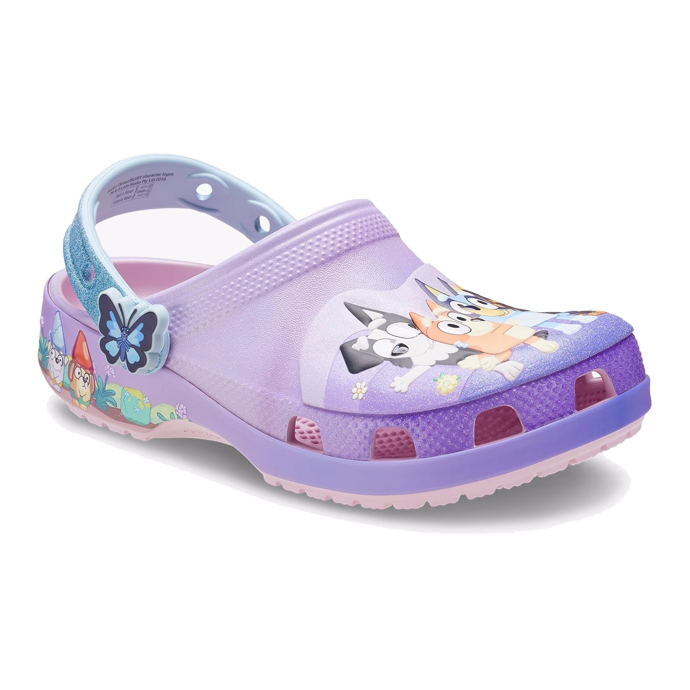Saboti Crocs Toddler Bluey Multi Pink Classic Clog Multicolor - Multi - poza 1