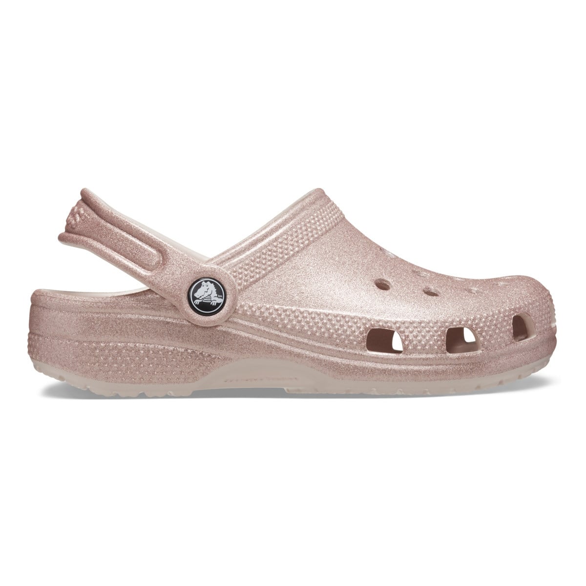 Saboti Crocs Toddler Classic Glitter Clog Roz - Quartz Glitter - poza 1
