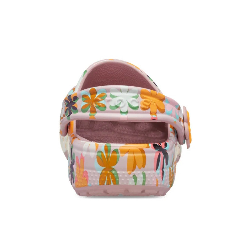 Saboți Crocs Toddler Classic Retro Summer Clog Mov - Mauve - poza 5