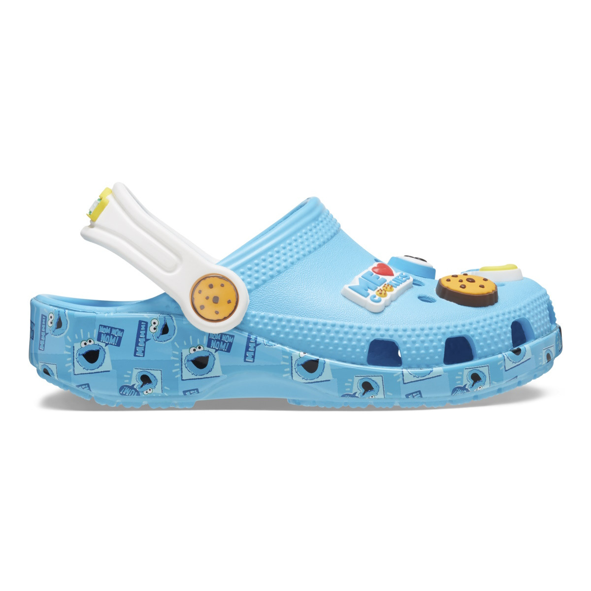 Saboti Crocs Toddler Classic Sesame Workshop Clog Albastru - Electric Blue - poza 2