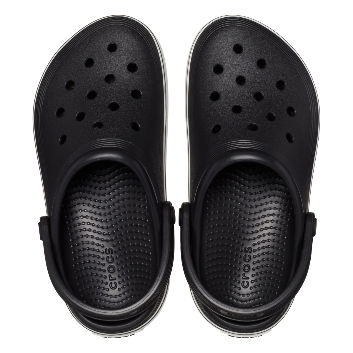 Saboți Crocs Toddler Crocband Off Court Clog Negru - Black - poza 5