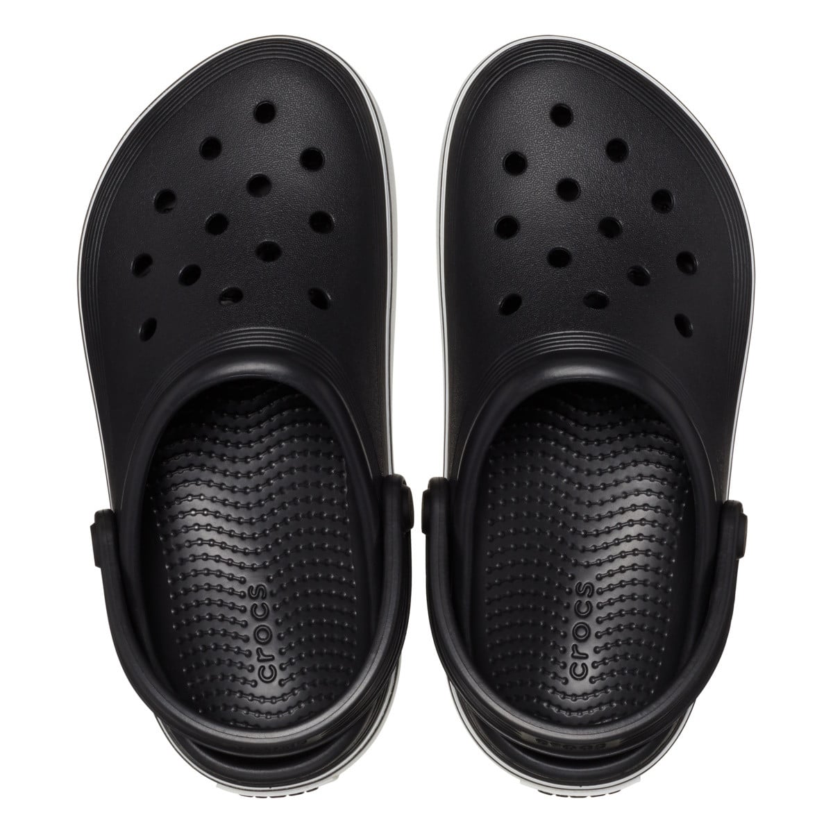 Saboți Crocs Toddler Crocband Off Court Clog Negru - Black - poza 5