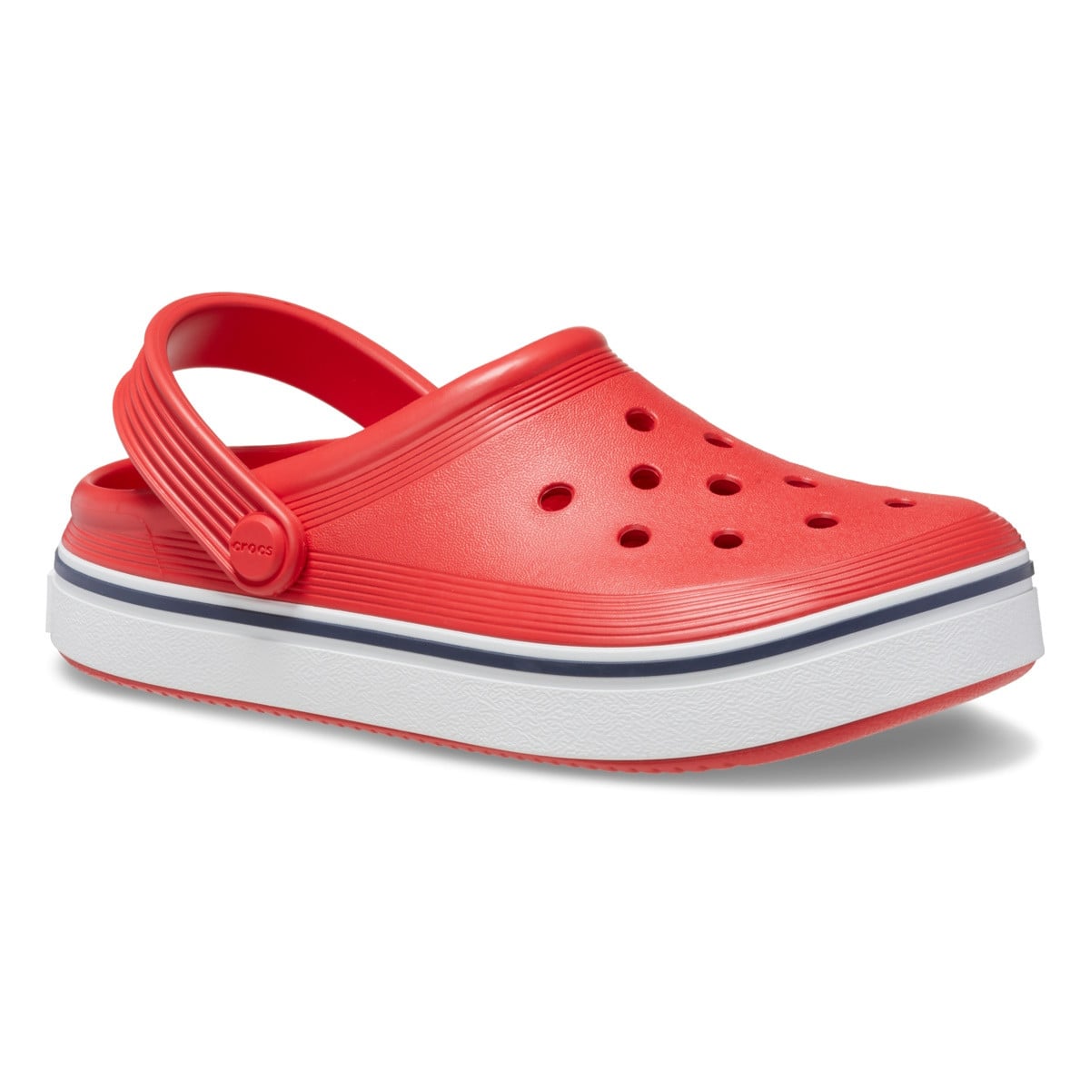 Saboți Crocs Toddler Crocband Off Court Clog Rosu - Flame - poza 2