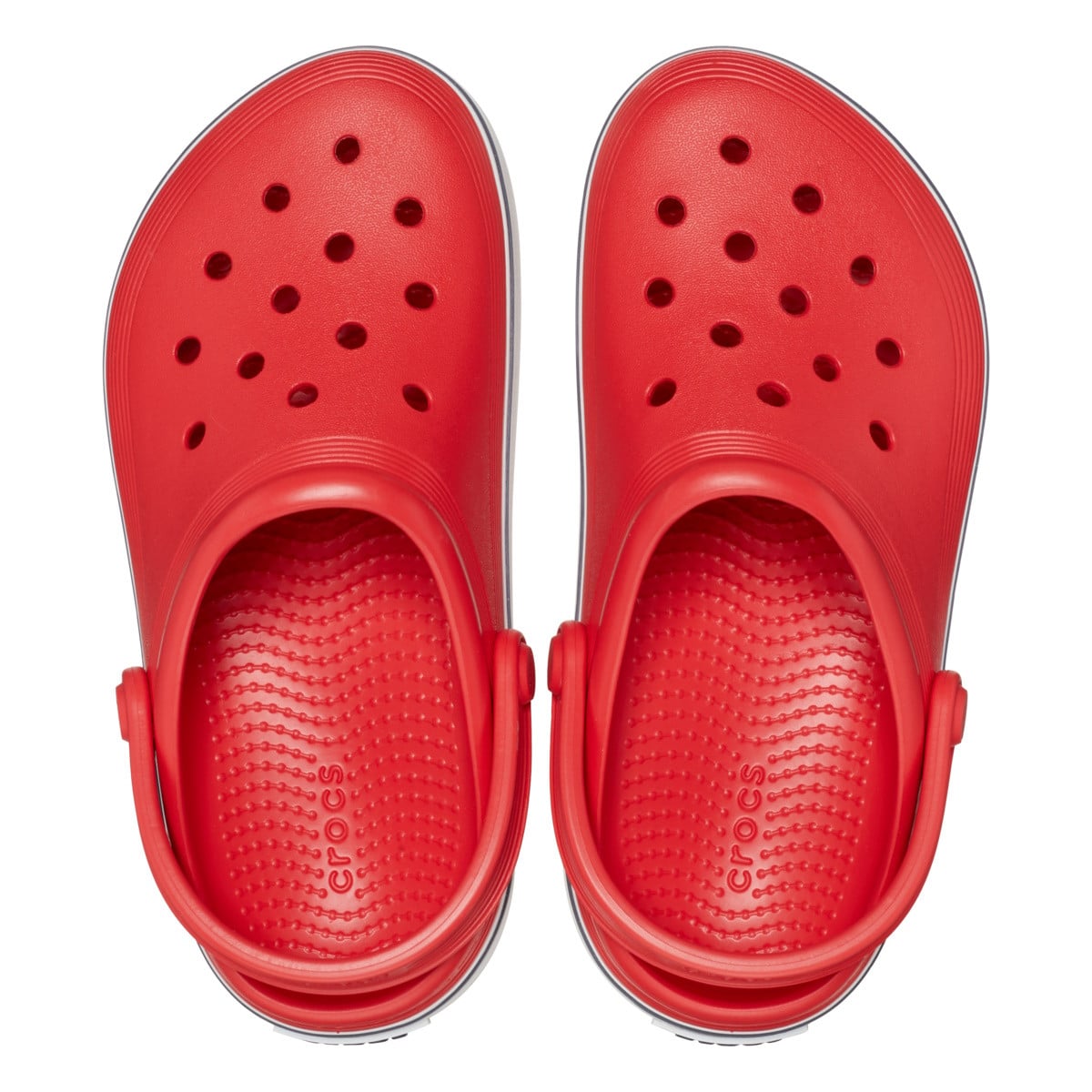 Saboți Crocs Toddler Crocband Off Court Clog Rosu - Flame - poza 5