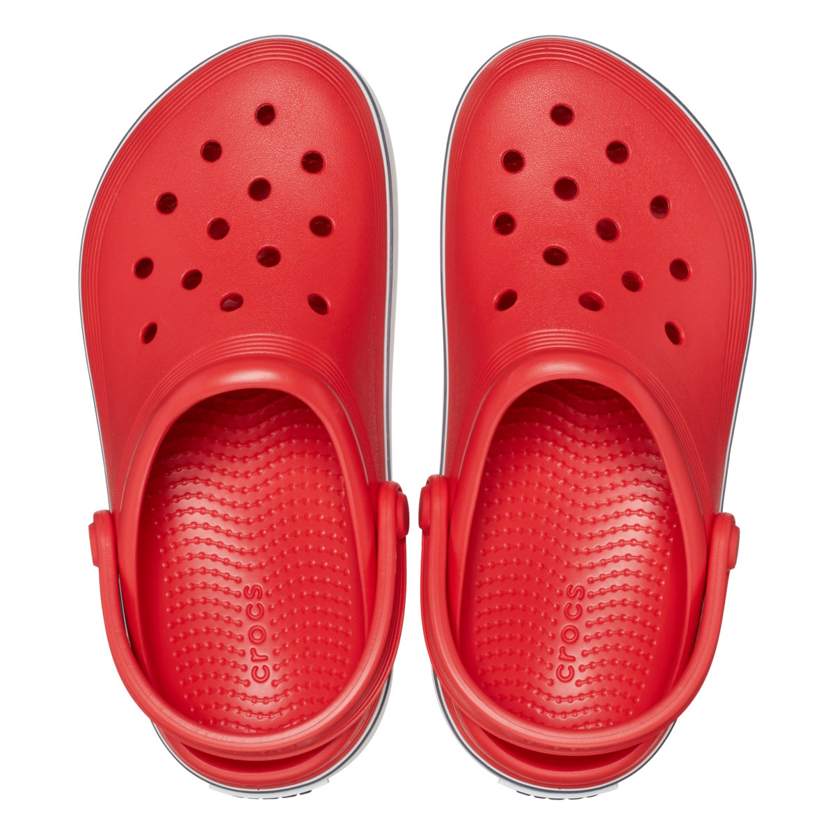 Saboți Crocs Toddler Crocband Off Court Clog Rosu - Flame - poza 5