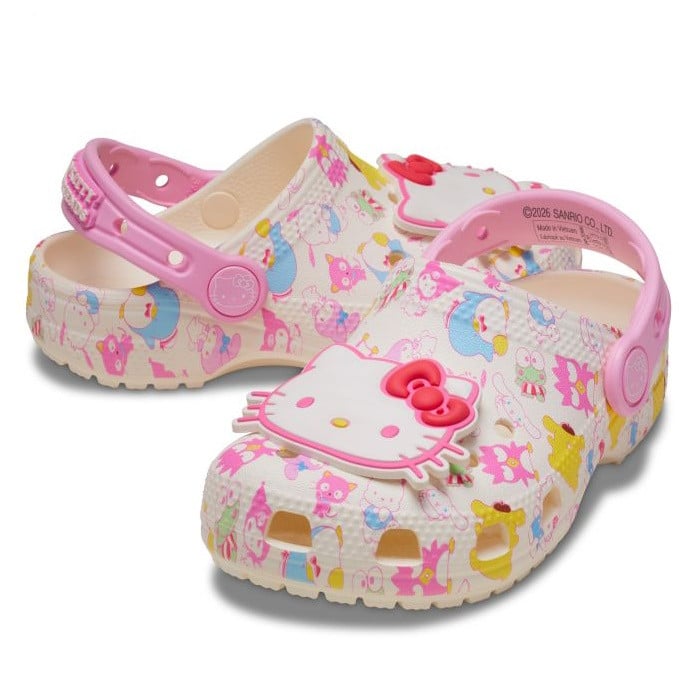 Saboti Crocs Toddler Hello Kitty Pastel Clog Multicolor - Multi - poza 5