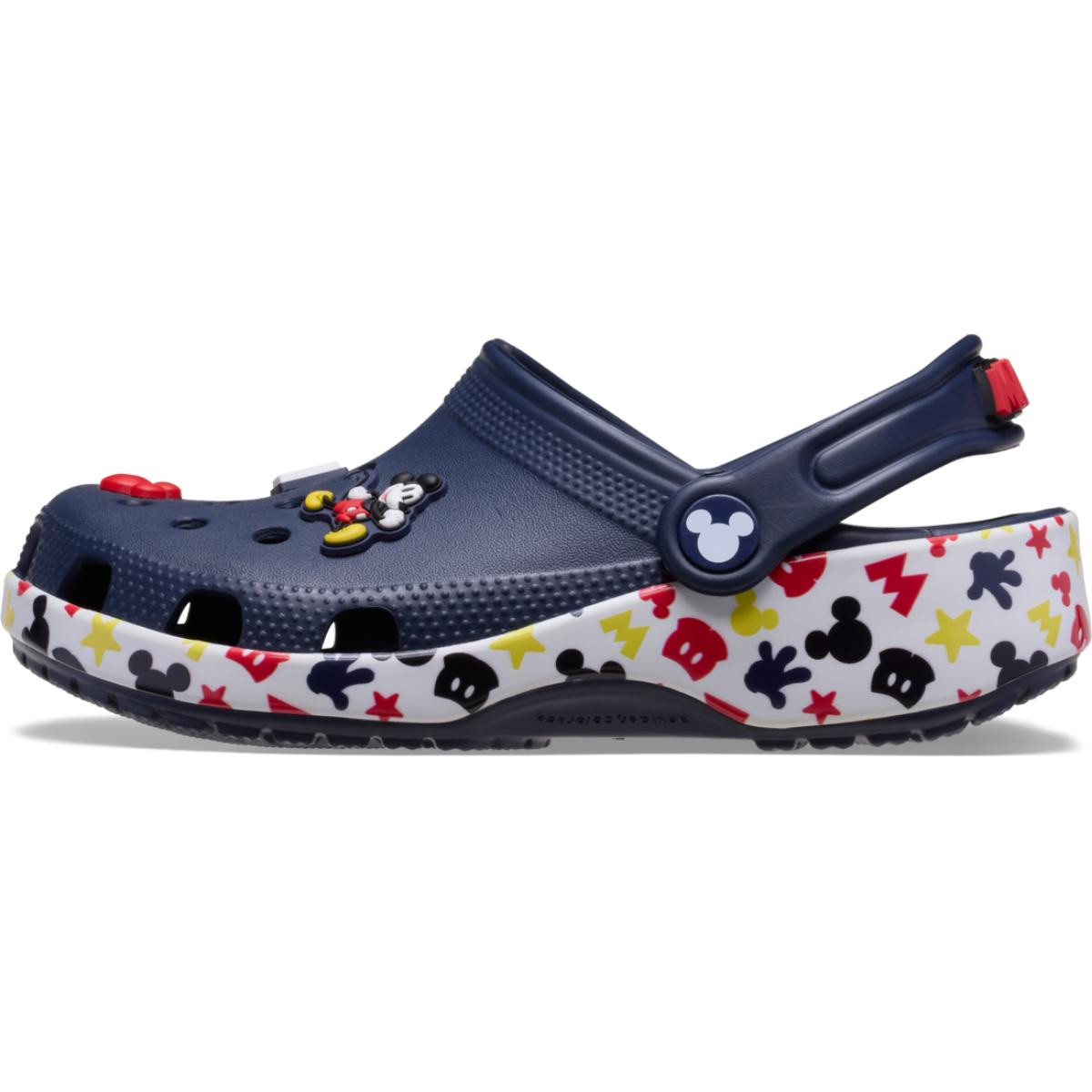 Saboti Crocs Toddler Mickey & Friends Classic Clog Multicolor - Multi - poza 3