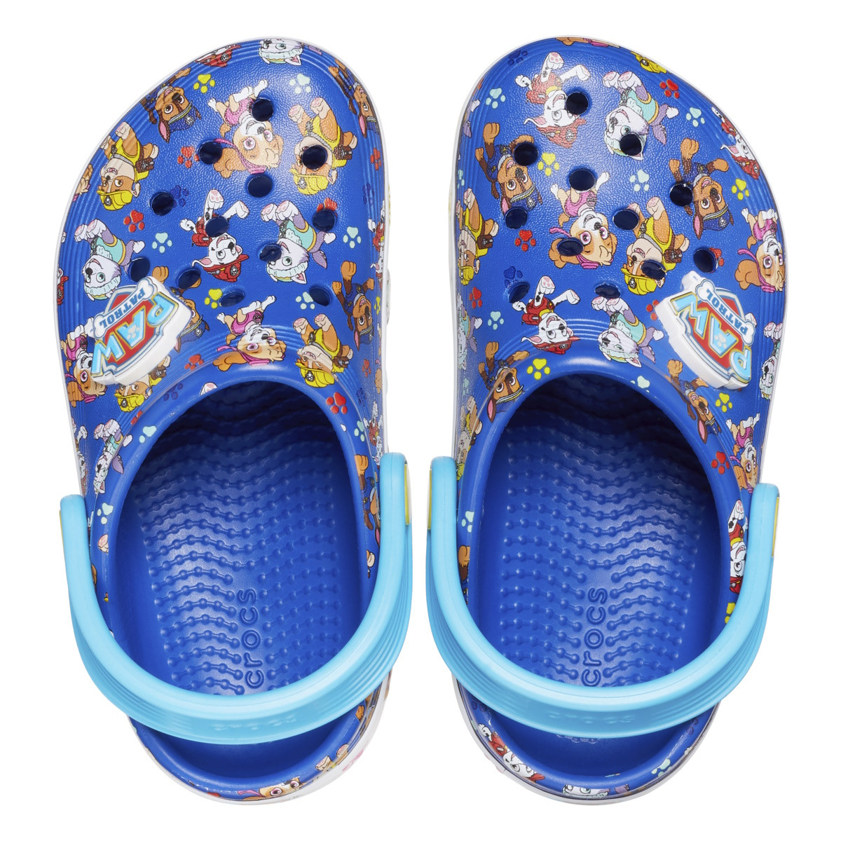 Saboti Crocs Toddler Paw Patrol Off Court Clog Albastru - Blue - poza 5