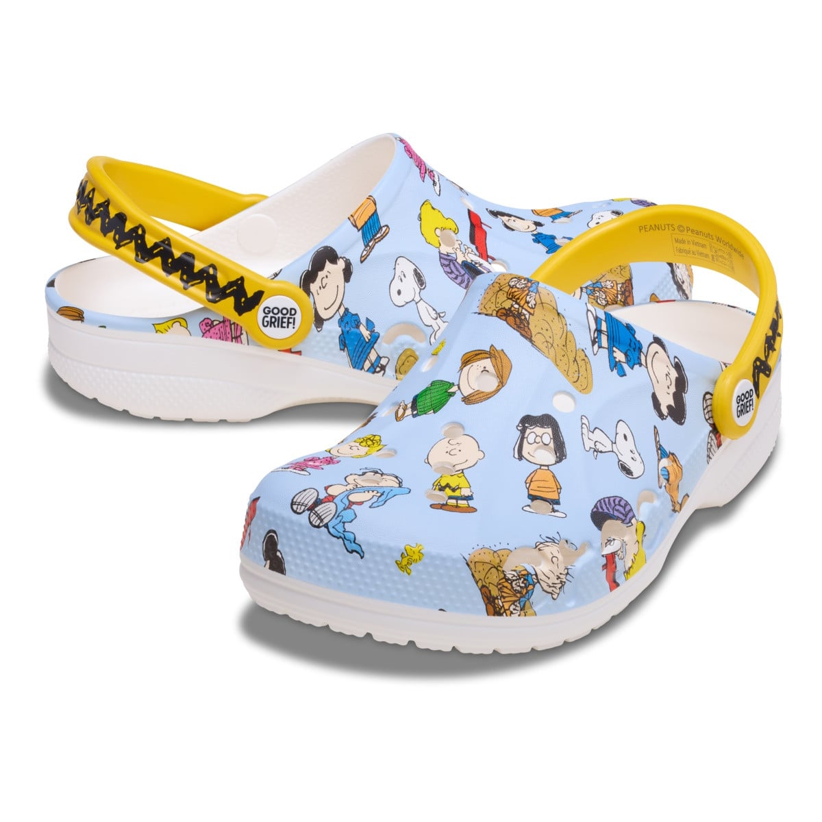 Saboti Crocs Toddler Peanuts Baya Clog Multicolor - Multi - poza 4