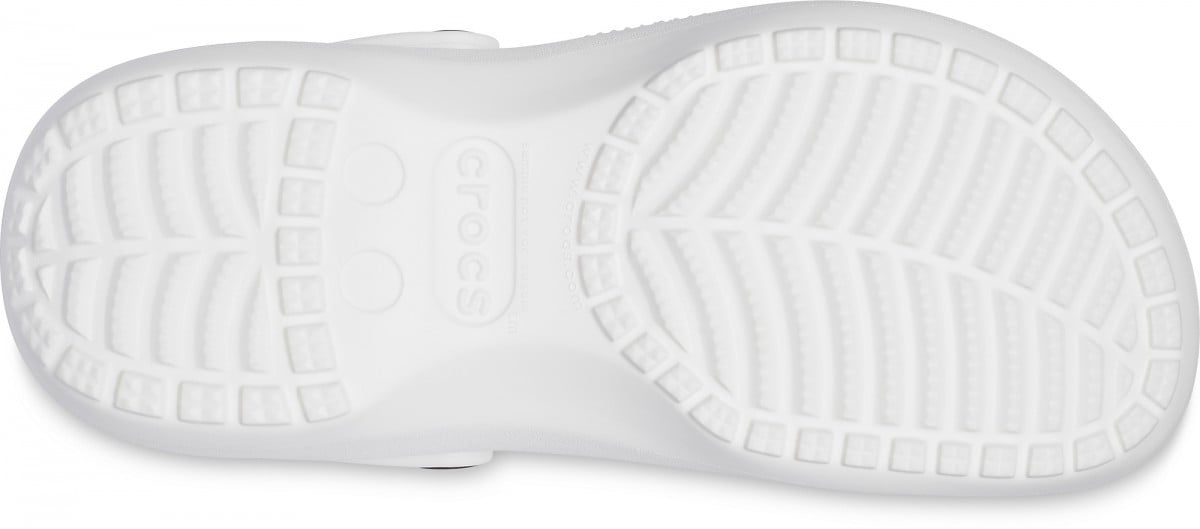 Saboți Crocs Women's Classic Platform Clog Alb - White - poza 4