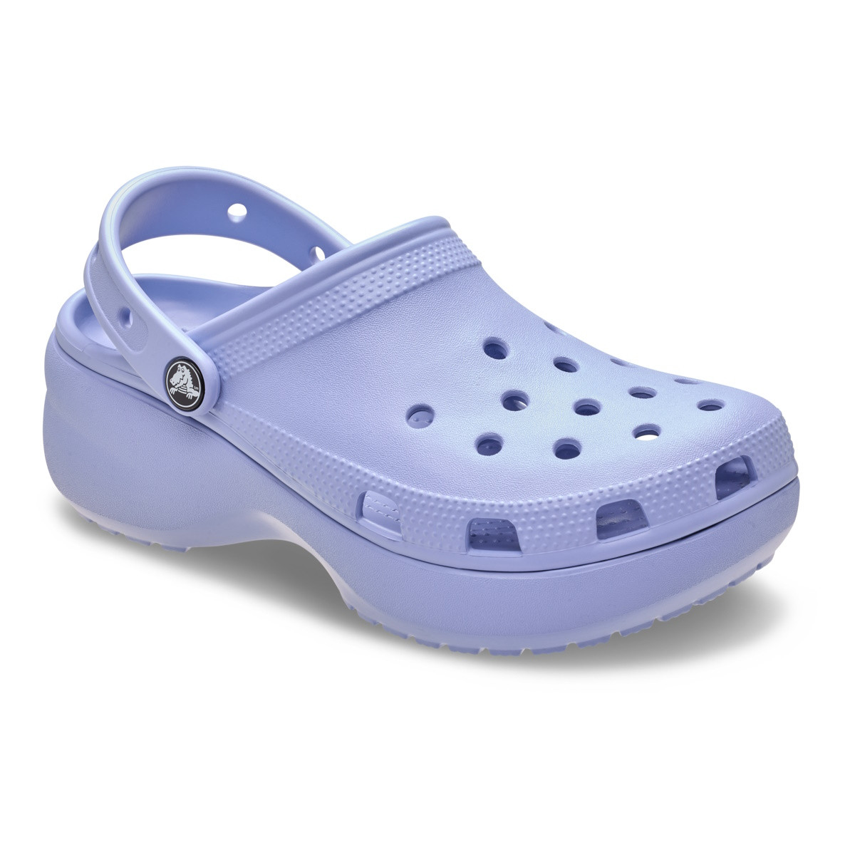 Saboți Crocs Women's Classic Platform Clog Albastru - Blue Haze - poza 2
