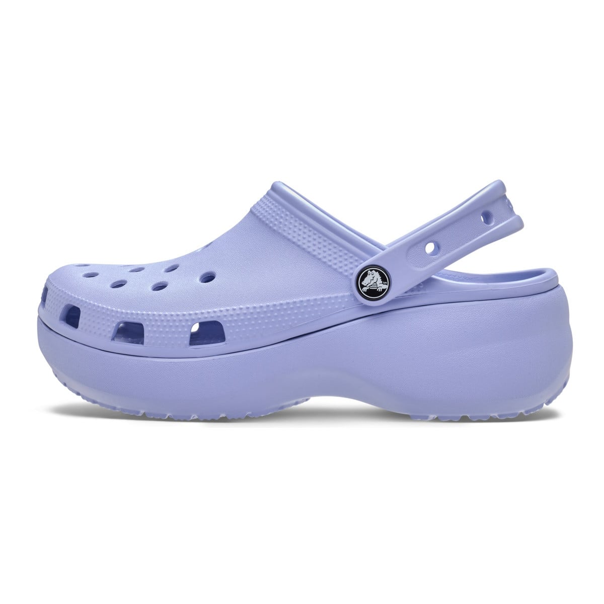 Saboți Crocs Women's Classic Platform Clog Albastru - Blue Haze - poza 3