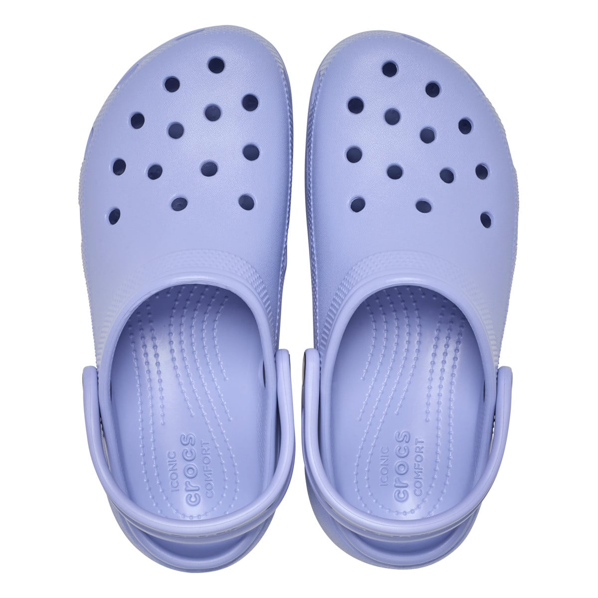 Saboți Crocs Women's Classic Platform Clog Albastru - Blue Haze - poza 5
