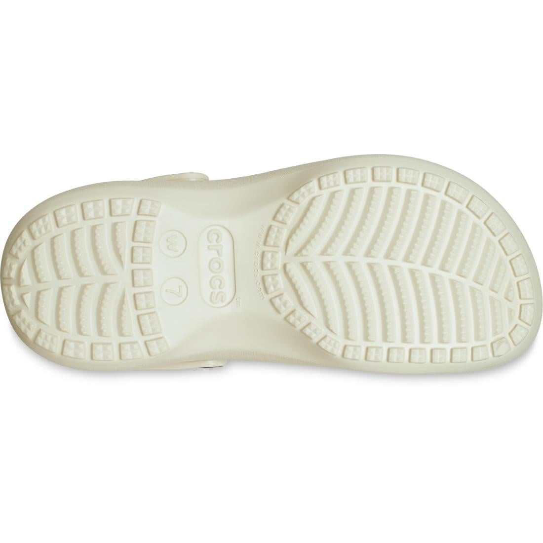 Saboți Crocs Women's Classic Platform Clog Bej - Bone - poza 4