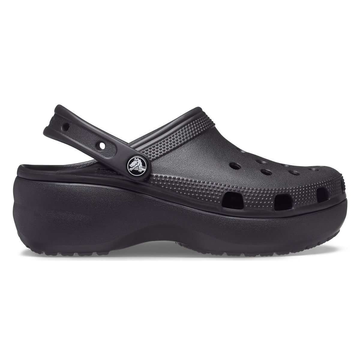 Saboți Crocs Women's Classic Platform Clog Negru - Black - poza 1